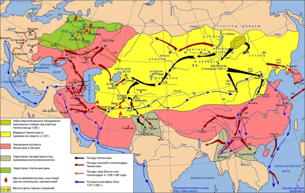 Экономические последствия монгольского завоевания для торговых путей и коммерции